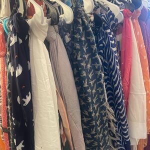 Colorful Patterned Scarves Collection